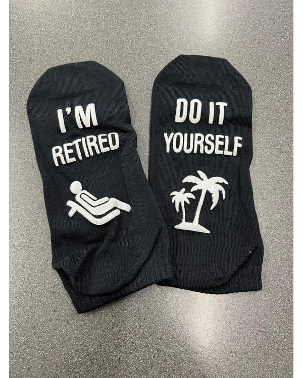 5 TOES RETIRED SOCKS