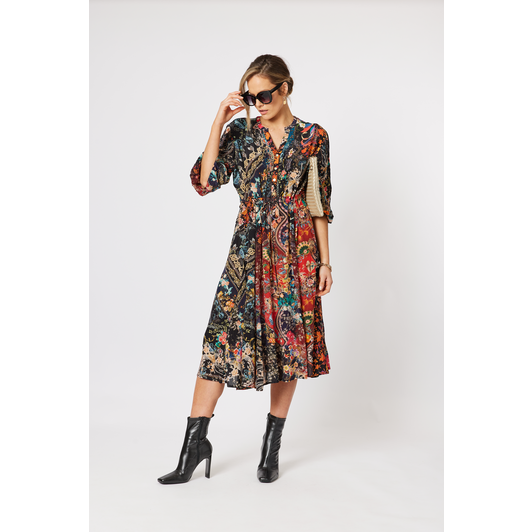 HAMMOCK & VINE AKIRA PRINT DRESS - Dresses : Mainly Casual | Women's ...