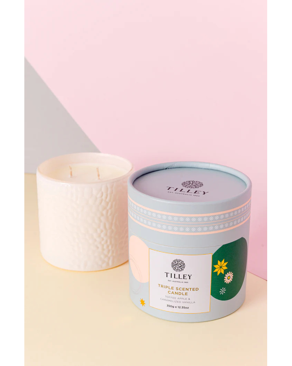 TILLEY TOFFEE & APPLE CANDLE