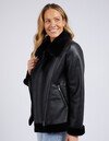 FOXWOOD MOTO SHEARLING JACKET