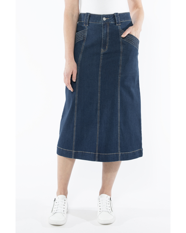 JUMP DENIM SKIRT