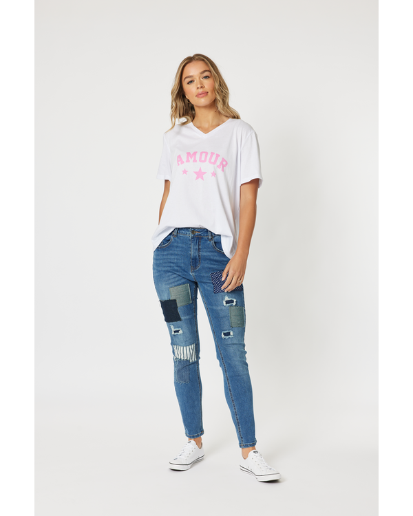 THREADZ SOFIA PATCH JEAN