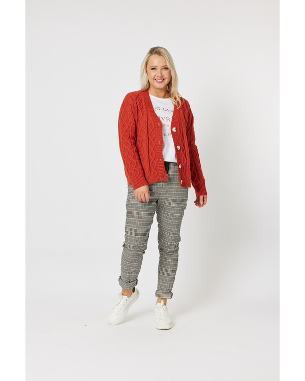 THREADZ DIANA CABLE CARDI