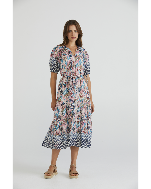 LANIA MADRAS DRESS