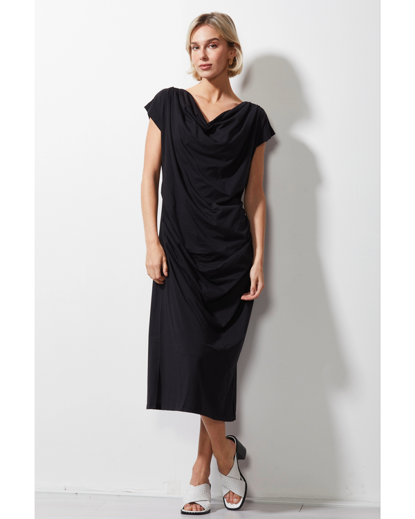 ZAKET & PLOVER COWL NECK DRESS