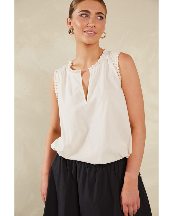 HAVEN ADELFIA TIE TOP