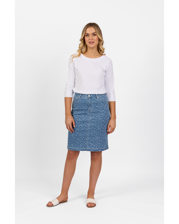 VASSALLI PRINTED SKIRT