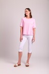 ESPLANDE WIDE NECK TEE