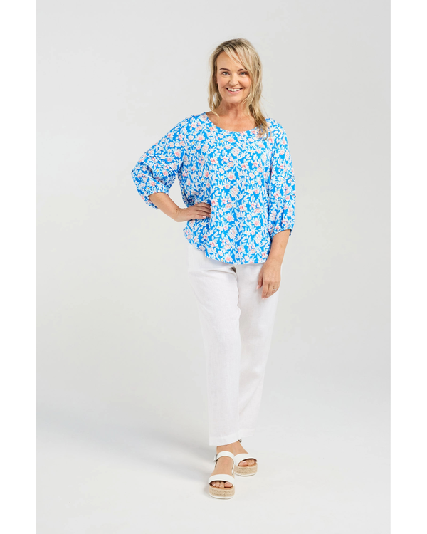 BLACKSTONE FLORAL TOP