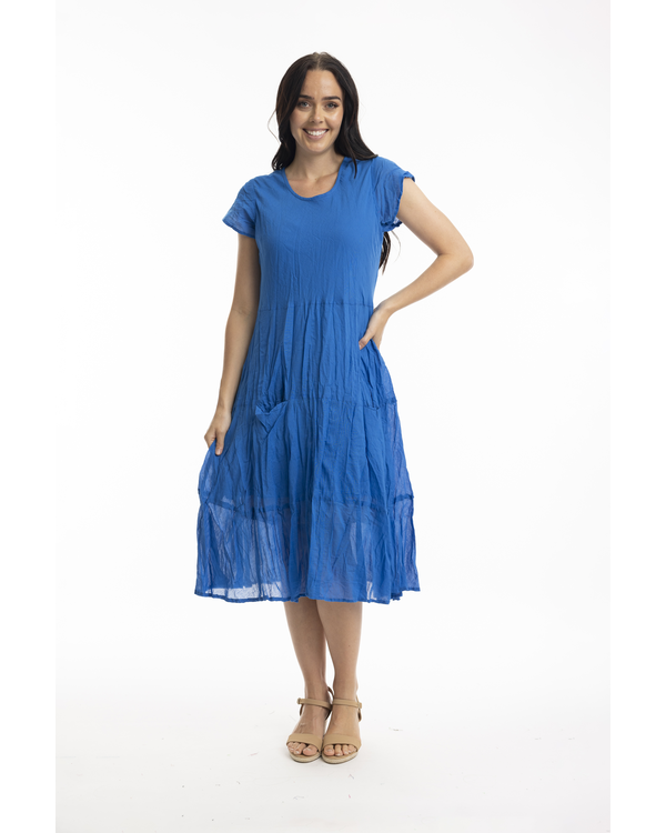 ORIENTIQUE COTTON DRESS