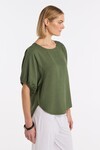 MARCO POLO CIRCLE SLEEVE TOP