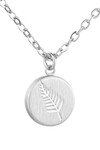 LITTLE TAONGA ROUND FERN NECKLACE