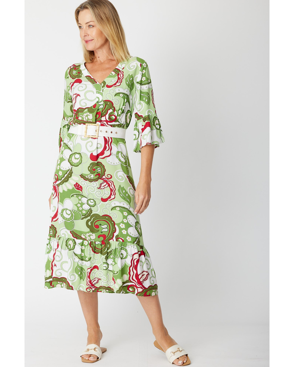 CORDELIA ST MIDI DRESS