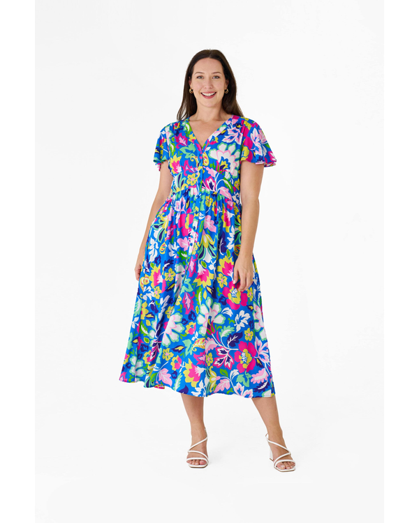 BOHO BARRERA MIDI DRESS